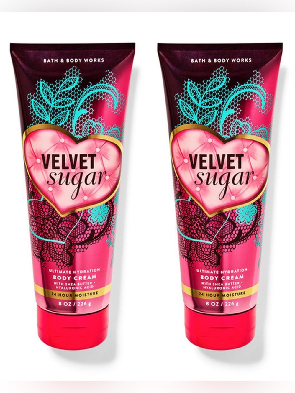 New 2 Bath & Body Works Velvet Sugar Body Cream 🌸 FIRM PRICE 🌸